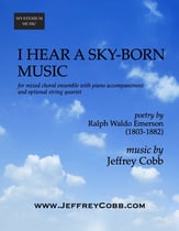 I Hear A Sky-Born Music SATB choral sheet music cover